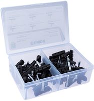 Union Bremsschuh BS-560 Cantilever 55 mm schwarz, silber