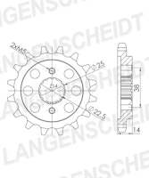 Supersprox Ritzel 530 15Z