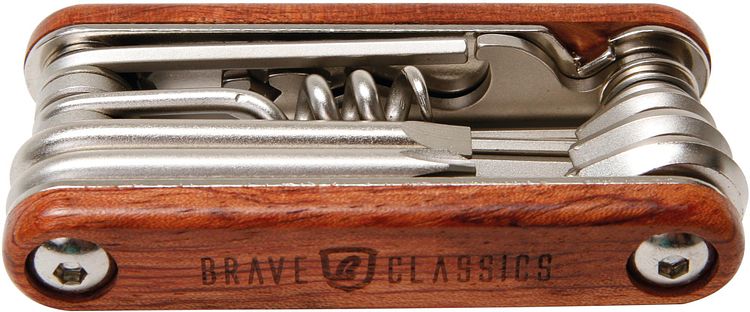 Brave Classic Multifunktionswerkzeug Stahl Holz