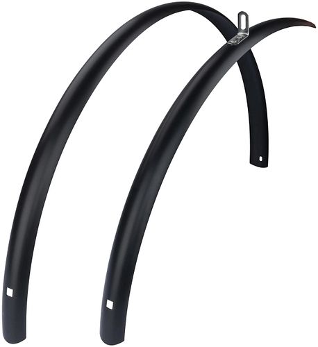 CONTEC Schutzblech-Set Splash Protect DLX 28 Zoll schwarz 28" - 55 mm breit