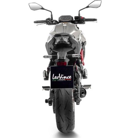 LeoVince Schalldämpfer Komplettanlage mit Katalysator SBK LV-One EVO II für Kawasaki Ninja 650 , Versys 650 und Z650