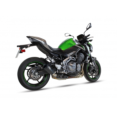 IXIL Endtopf RB Edelstahl Schwarz Kawasaki Z 900 Full
