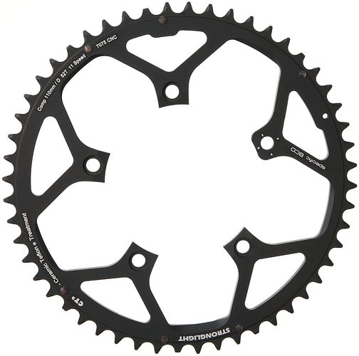 Stronglight Kettenblatt CT2 52 Zähne 110 mm schwarz