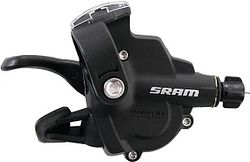 SRAM Daumenschalthebel X-4 8-fach rechts schwarz