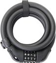 Vorschaubild CONTEC Zahlen-Spiralkabelschloss PowerLoc 185 cm schwarz Ø 15 mm, Sicherheitsstufe: 7