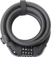 CONTEC Zahlen-Spiralkabelschloss PowerLoc 185 cm schwarz Ø 15 mm, Sicherheitsstufe: 7