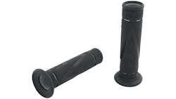 Progrip Griffgummi 838 Grau / Schwarz Offen Paar Ø22/25mm Länge 122mm