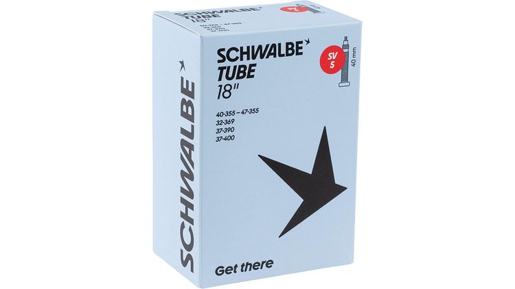 Schwalbe Schlauch Nr. 5 18 Zoll Sclaverandventil (SV)