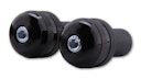 Vorschaubild HIGHSIDER smart Lenkergewichte Schwarz Gerändelt, Für Stahllenker
