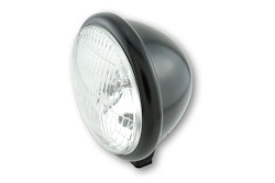 HIGHSIDER smart 5 3/4 Zoll Scheinwerfer Bates Style Schwarz E-geprüft (1Stck)