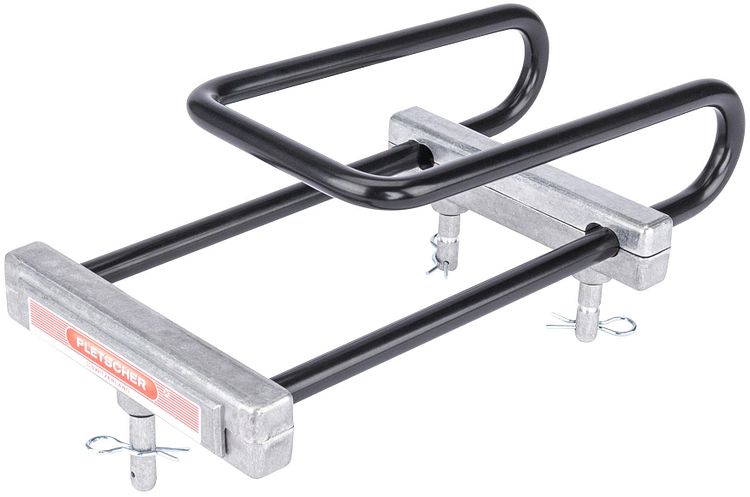 Pletscher Kindersitzadapter 3-Punkt silber,schwarz