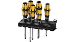 Wera Schraubendrehersatz Kraftform 932/6S RACK