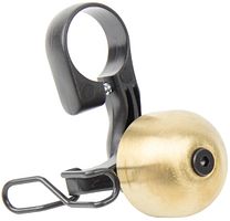 Widek E-Bike Klingel Miniglocke gold/schwarz