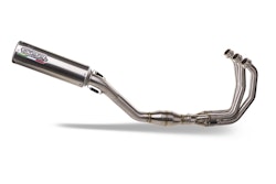 GPR Komplettauspuffanlage Yamaha Tracer 9 2021/2024 e5 M3 INOX FS