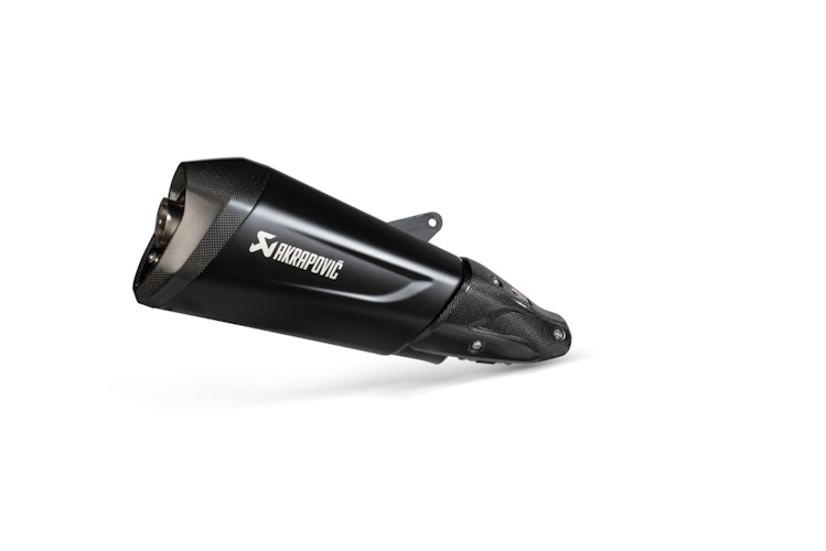 Akrapovič Slip-On Line (SS) Black Vespa GTS300/SEI Giorni/Super 2021-