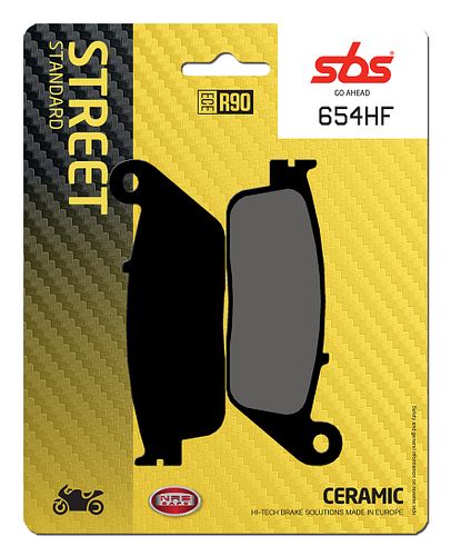 SBS Bremsbelag 654HF Street Ceramic