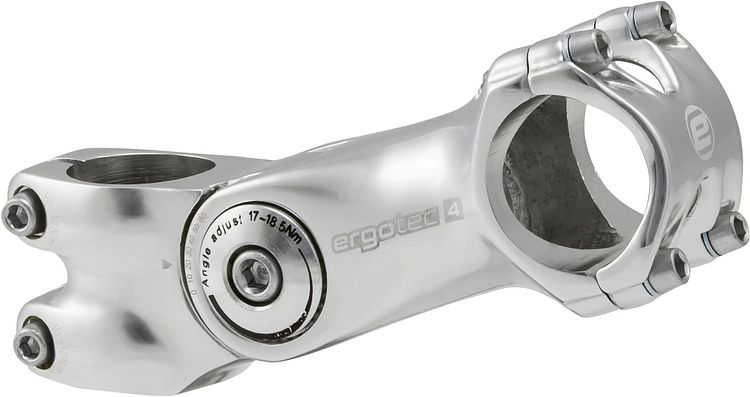 ergotec Vorbau Octopus 2 125 mm silber