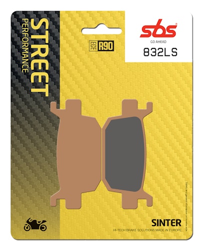 SBS Bremsbelag 832LS Street Sinter