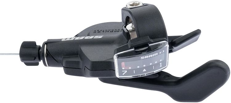 SRAM Daumenschalthebel X-3 7-fach schwarz