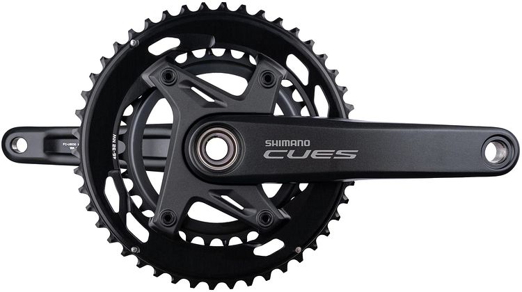 Shimano Kettenradgarnitur CUES FC-U6030-2 46/32 Zähne 175 mm schwarz