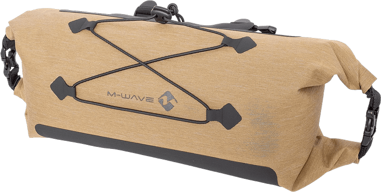 M-Wave Lenkertasche Rough Ride II Front L beige