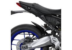 BODYSTYLE Hinterradabdeckungsverlängerung ABS Kunststoff schwarz-matt für YAMAHA Tracer 9 / GT / GT+, Tracer 9 GT / GT+  / Automatik (Y-AMT), XSR900, XSR900 GP
