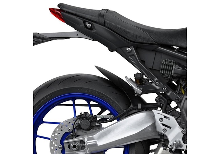 BODYSTYLE Hinterradabdeckungsverlängerung ABS Kunststoff schwarz-matt für YAMAHA MT-09 / SP, MT-09 Automatik (Y-AMT)