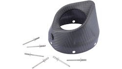 LeoVince Endkappe Carbon für Schalldämpfer Nero und LV One 3014000701R