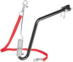 M-Wave Fahrradhundehalter schwarz/rot