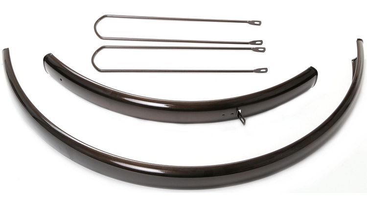 EXCELSIOR Schutzblech-Set Swan Retro 26 Zoll braun