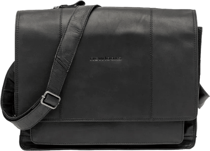 New Looxs Schultertasche Leather Fellini schwarz