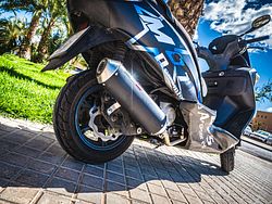 GPR Endschalldämpfer Piaggio Beverly 500 2002/06 EC-Approv. slip-on exhaust Evo4 Road