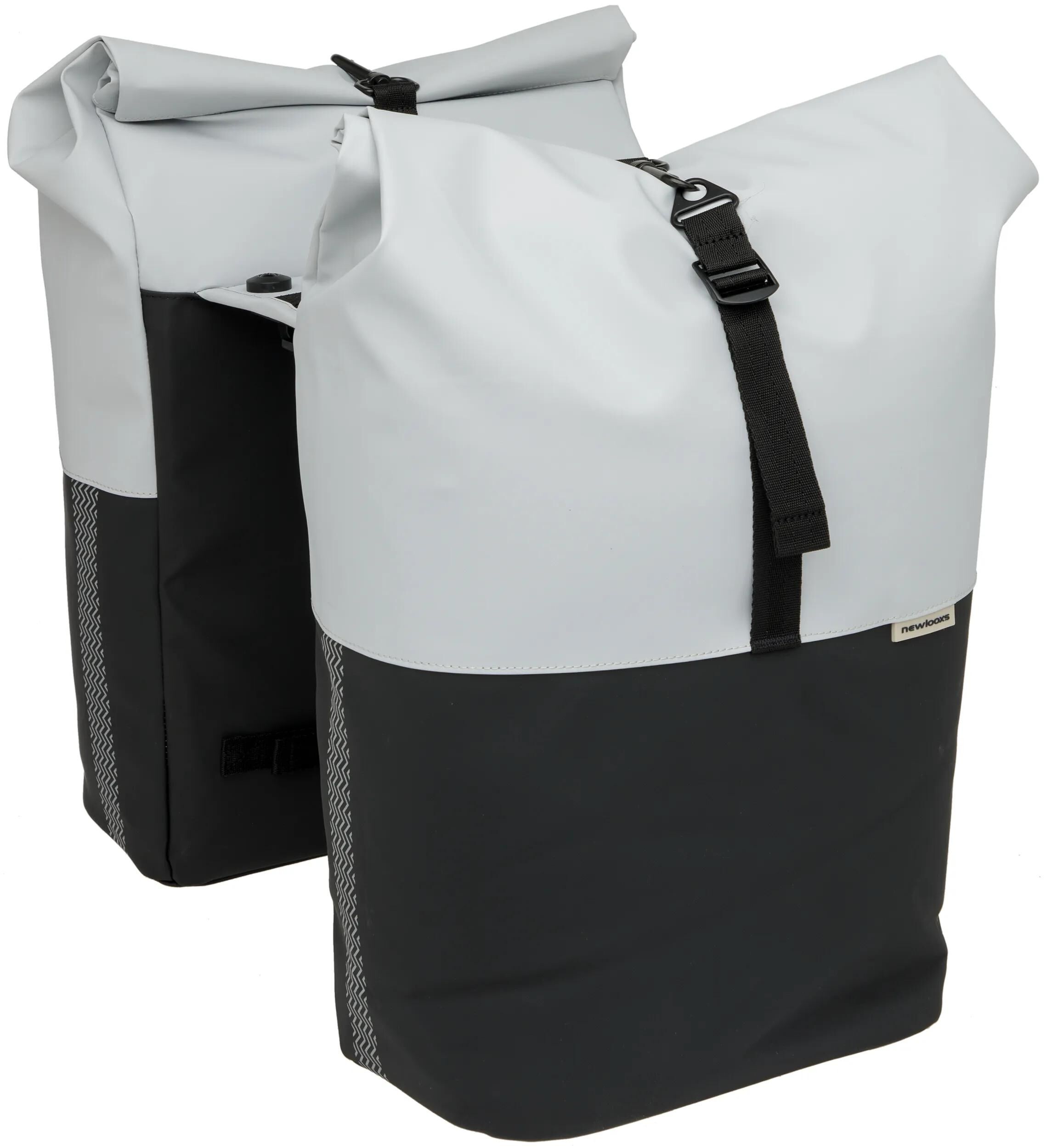 New Looxs Doppeltasche Nyborg Double light grey / black MIK
