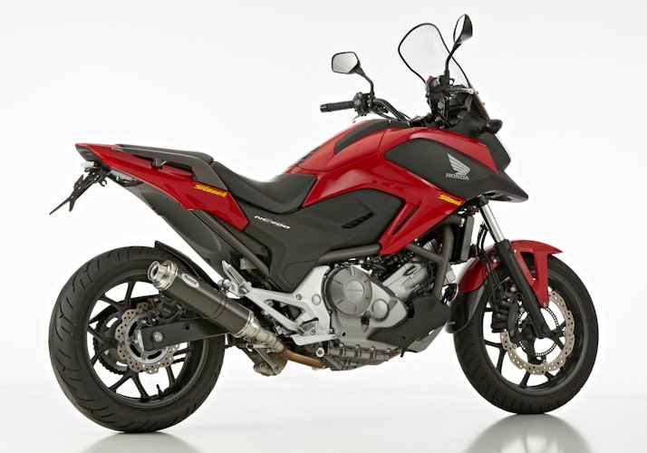 HURRIC SLIP-ON Schalldämpfer Supersport Carbon für HONDA NC750S,NC750X