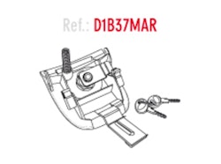 SHAD LOCK SYSTEM SH37 [D1B37MAR]