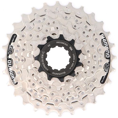 Shimano Kassette CS-HG41 11-28 Zähne silber,schwarz