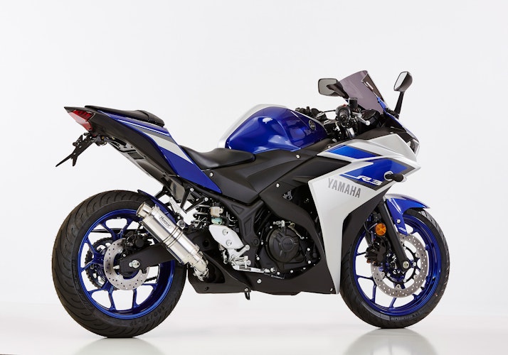HURRIC Slip on Ersatzdämpfer Supersport für YAMAHA MT-03