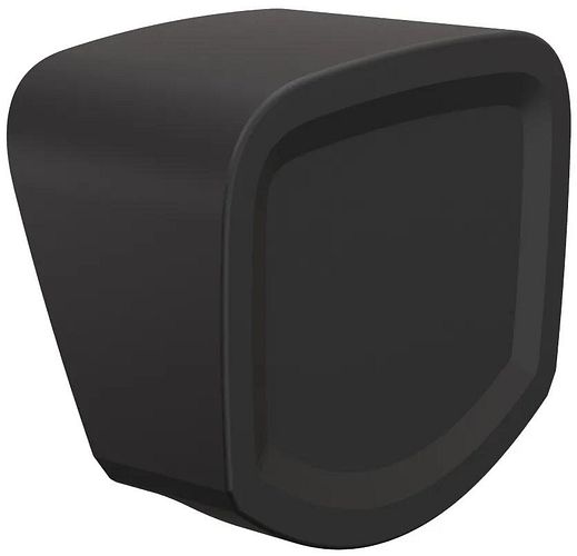 CONTEC Abdeckkappe DLUX micro schwarz