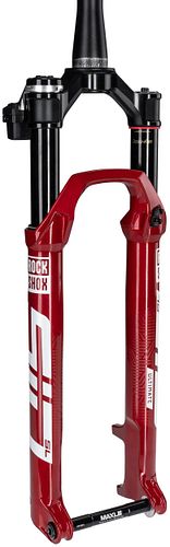RockShox Federgabel SID SL Ultimate Flight Attendant Race Day 3P 100 mm rot