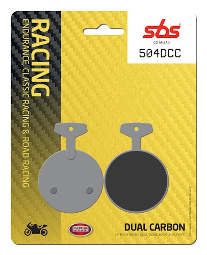 SBS Bremsbelag 504DCC Road Racing Classic Dual Carbon
