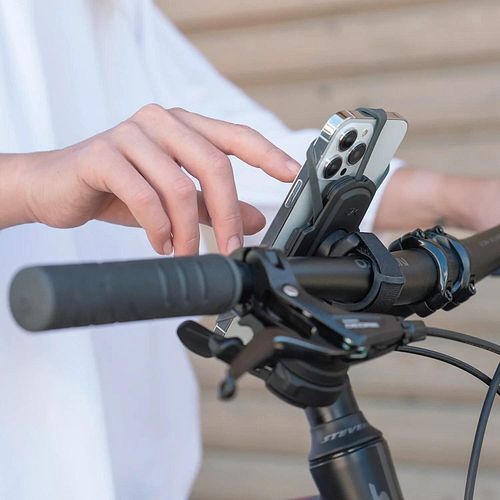 Rixen & Kaul Handyhalter Phonepad Loop grau/schwarz