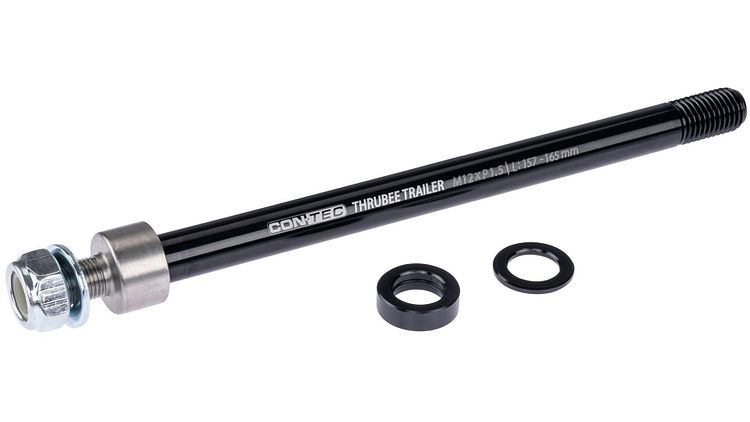 CONTEC Achsadapter Thrubee Trailer schwarz 1,5"
