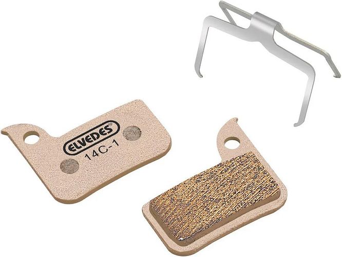 Elvedes Scheibenbremsbelag SRAM Red Road braun