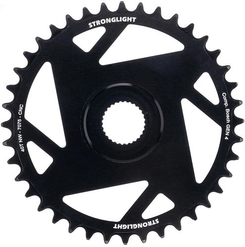 Stronglight Kettenblatt 40 Zähne schwarz
