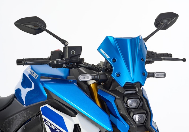 BODYSTYLE Sportsline Scheinwerferverkleidung ABS Kunststoff schwarz für SUZUKI GSX-S 1000, GSX-S 950