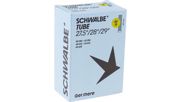 Schwalbe Schlauch Nr. 19 Schraderventil (AV), 40 mm