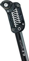 by,schulz Parallelogramm-Federsattelstütze G.2 LT 34,9 mm schwarz mit gewinde hard (100-130 kg)