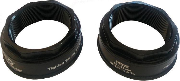 Stronglight Innenlageradapter Pressfit 30 auf BSA schwarz