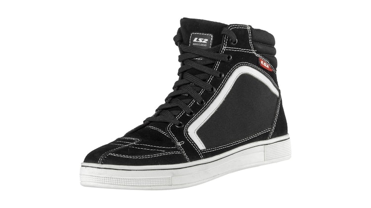 LS2 Stiefel Doron Man White Black Gr. 44