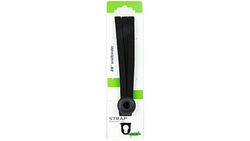 Widek Spanngurt EYE Strap 54 cm schwarz Bänder 3 x 12 mm breit mit Nirosta universal Lochblech